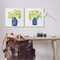Stupell Industries Lemon Branches in Vases 2pc Canvas Wall Art Set Design by Nan